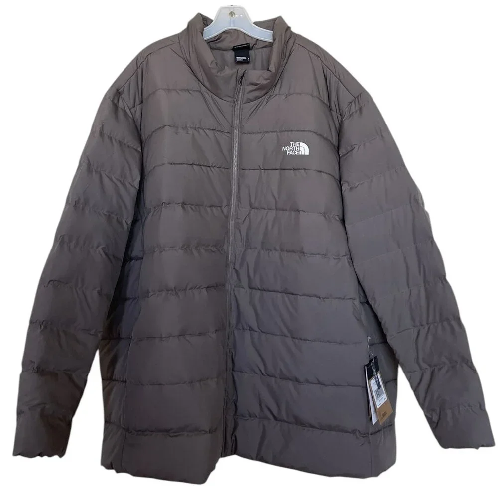 North Face‎ Big Aconcagua 3 Jacket Mens Size 5X Puffer Down Falcon Brown
